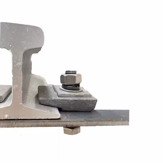 Collier de serrage ferroviaire Kpo coloré ou HDG pour la fixation des rails